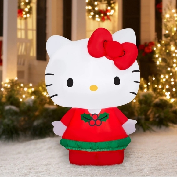 Hello Kitty Holiday Hello Kitty Airblown Inflatable Poshmark